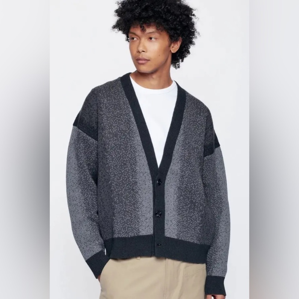 Kotn Aures Boxy Knit Cotton Cardigan NWT